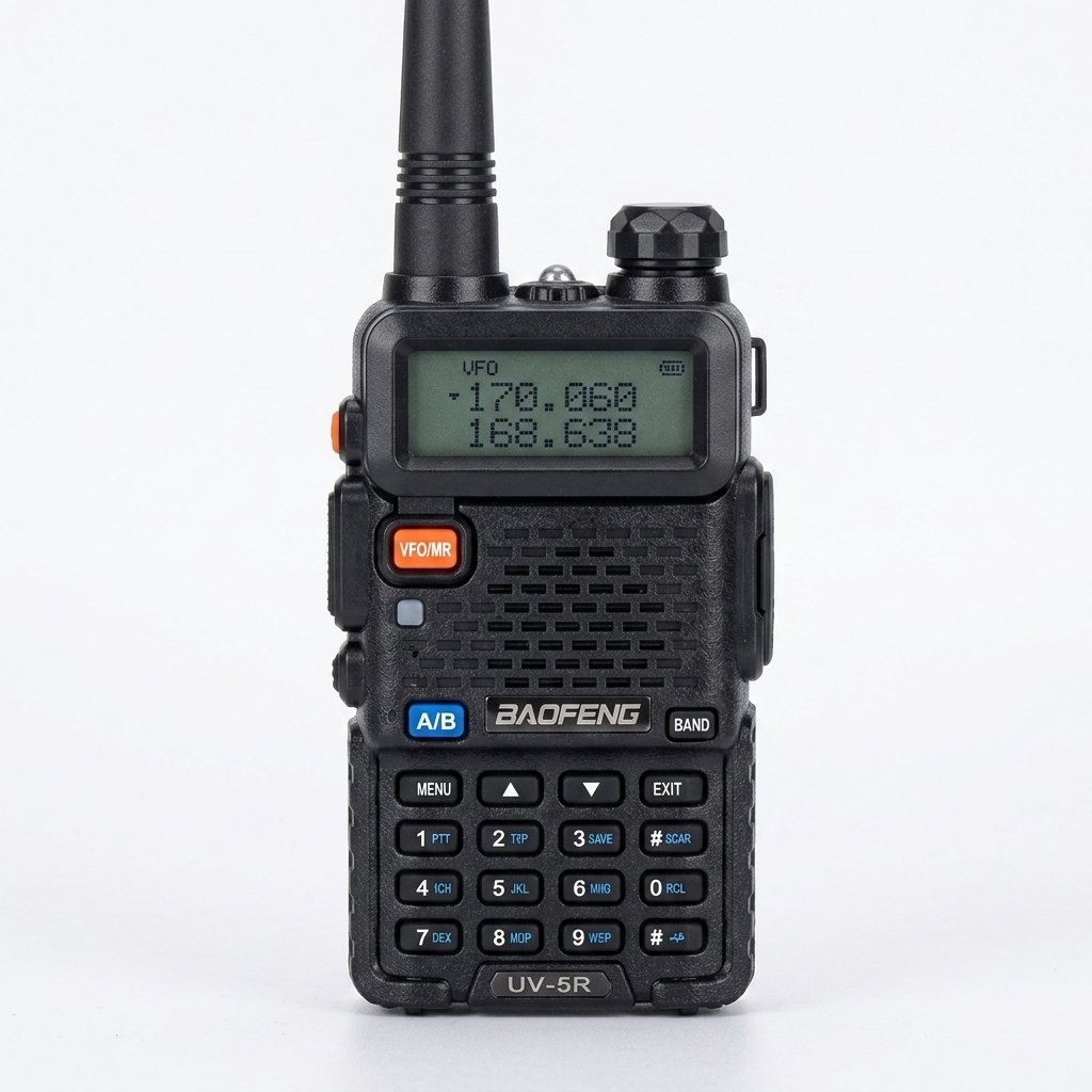 UV-5R Dual Band 5W Radio Walkie : Set of 4